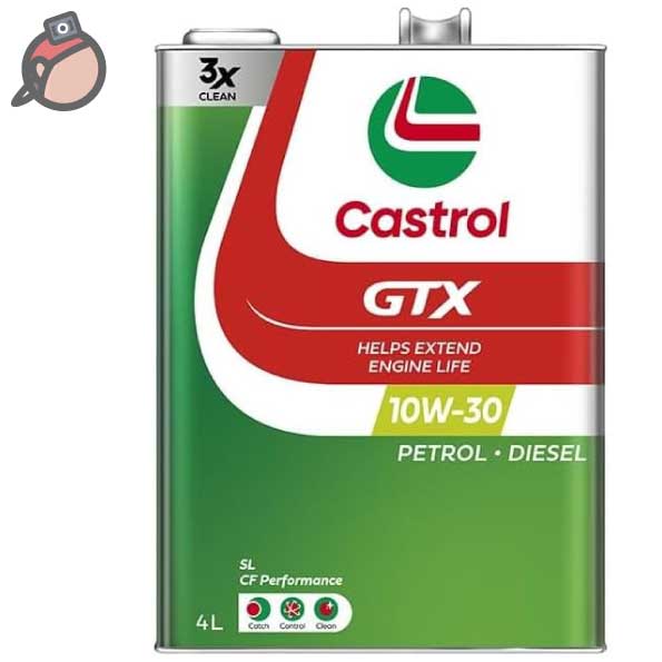 Castrol エンジンオイル GTX 10W-30
